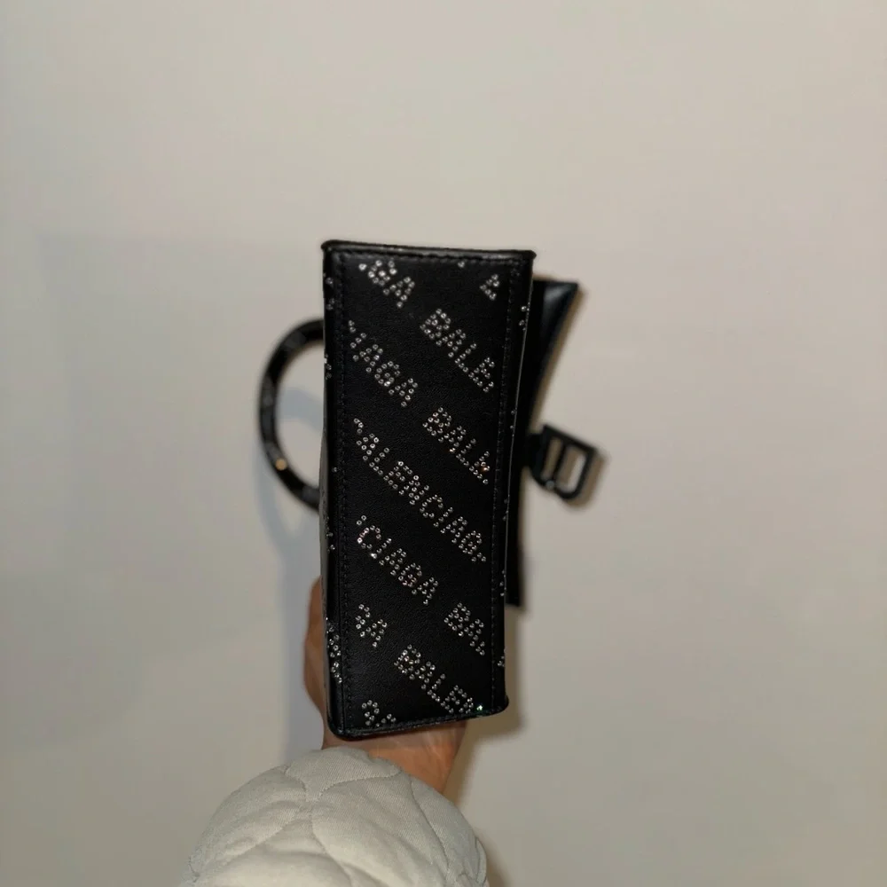 Balenciaga black rhinestone handbag small - Picture 7 of 13